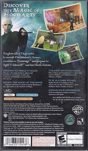 Harry Potter and the Order of the Phoenix - PSP Spil (B Grade) (Genbrug)